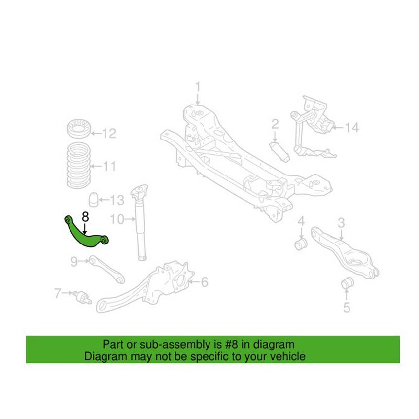 Volvo Control Arm - Rear Upper 31277305